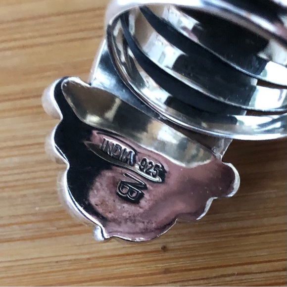 $129 Nicky Butler Limited Edition Estate Ring 156/1000 Size 10 NB 925 India - Picture 7 of 9